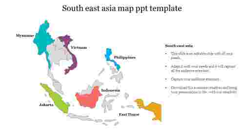 map ppt template